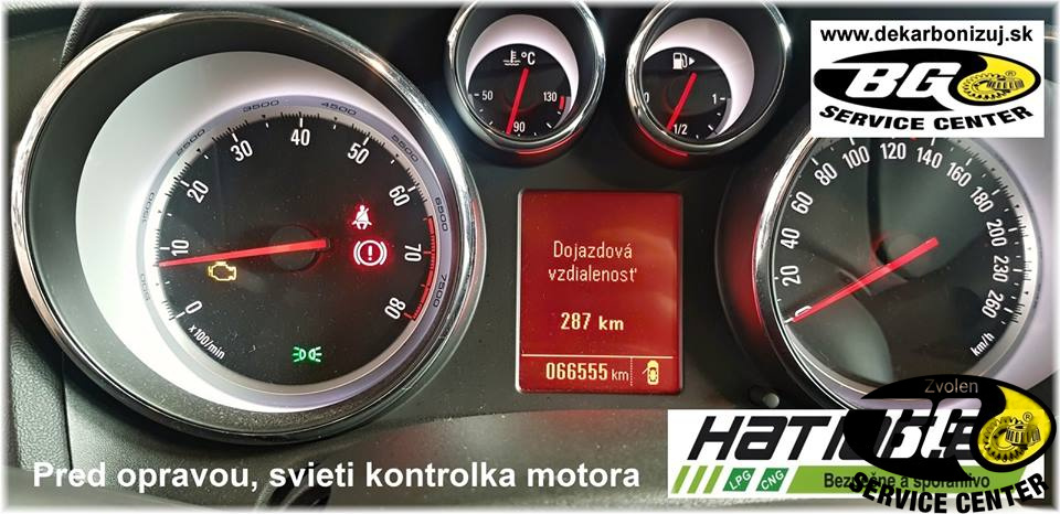 Opel Astra J EcoFlex, benzín + LPG 6