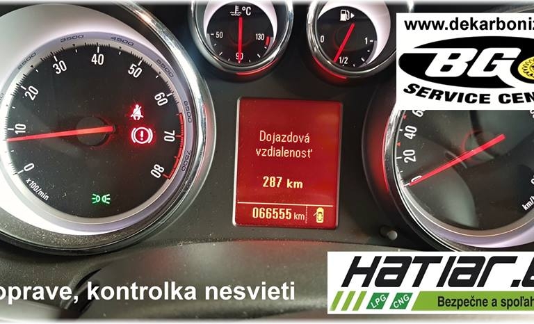 Opel Astra J EcoFlex, benzín + LPG 9
